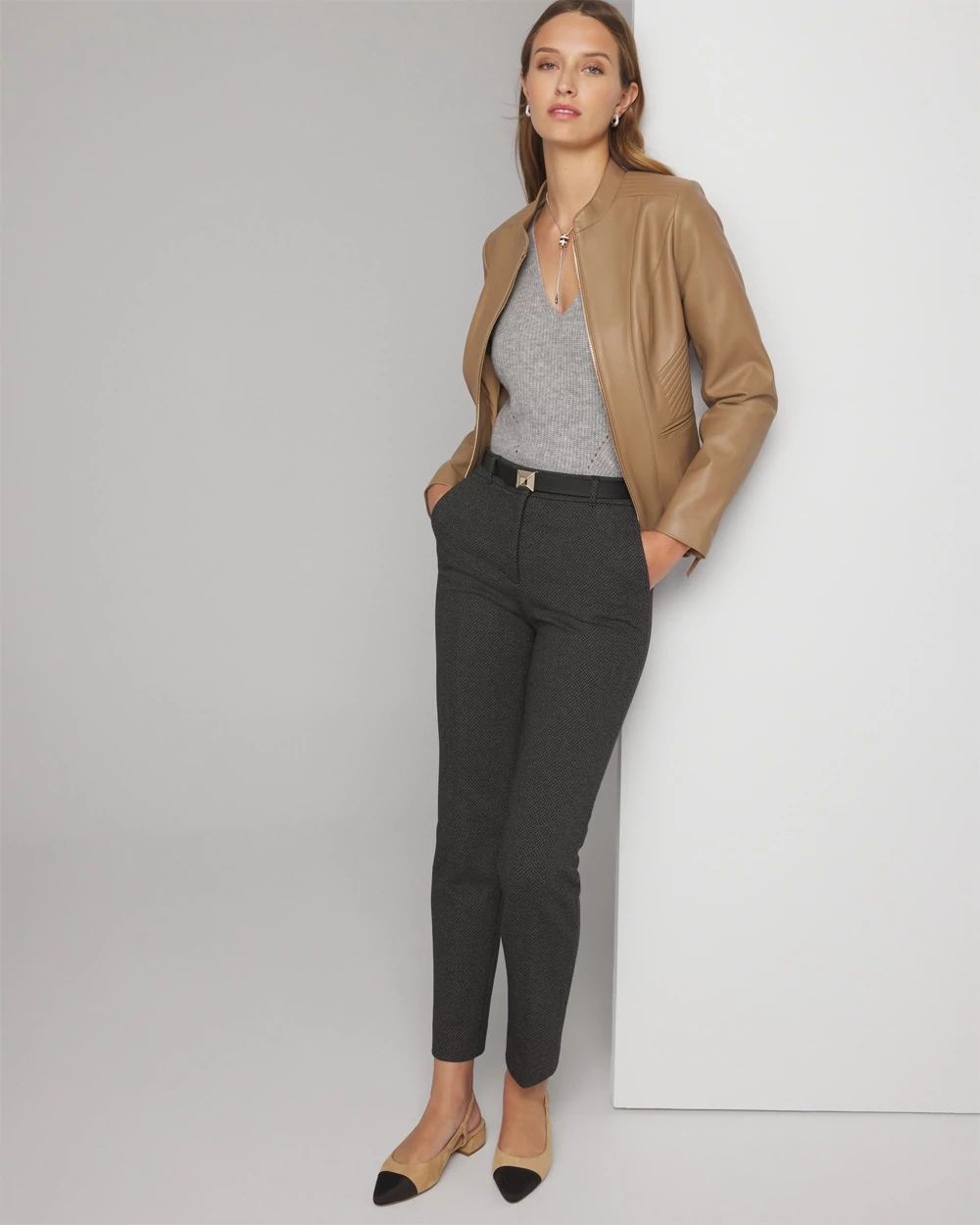 Petite Elle Slim Ankle Pants | White House Black Market